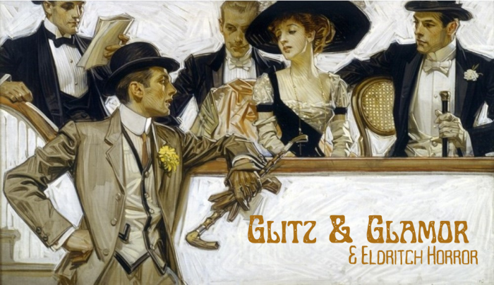 a Leyendecker painting with text laid over it